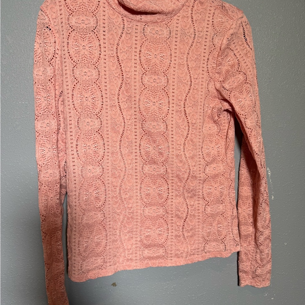 Daily Practice‎ Anthropologie Lace Long Sleeve- Medium